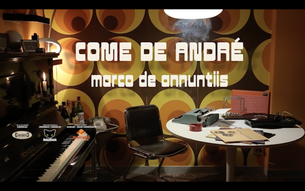 Marco De Annuntiis  "Come de André" uscito il video del nuovo singolo