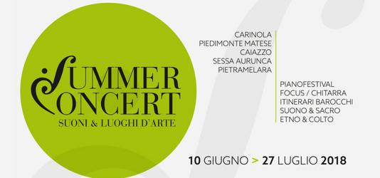 Summer Concert: concerti dal 6 al 9 luglio