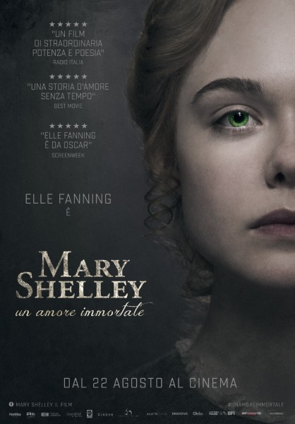 Dal 22 agosto al cinema "Mary Shelley" la storia della mamma di Frankenstein diretta da Haifaa Al Mansour