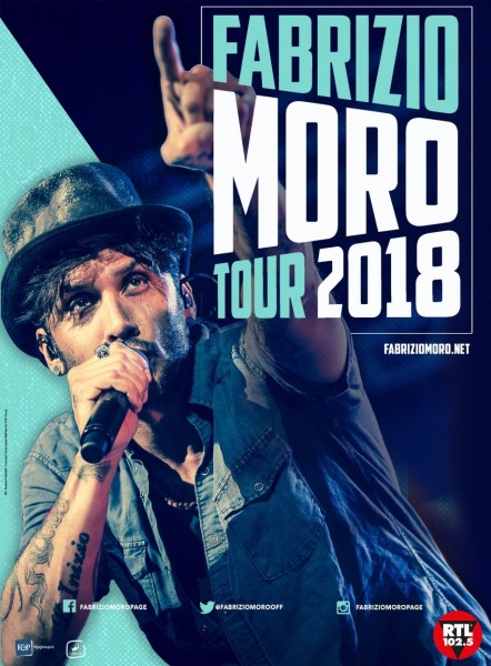 Inizia l'imperdidibile Tour estivo di Fabrizio Moro