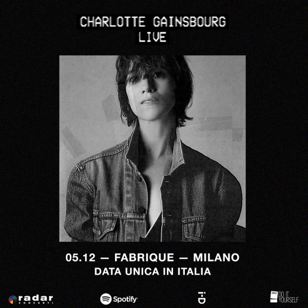 Il camaleonte della musica  Charlotte Gainsbourg al Fabrique di Milano