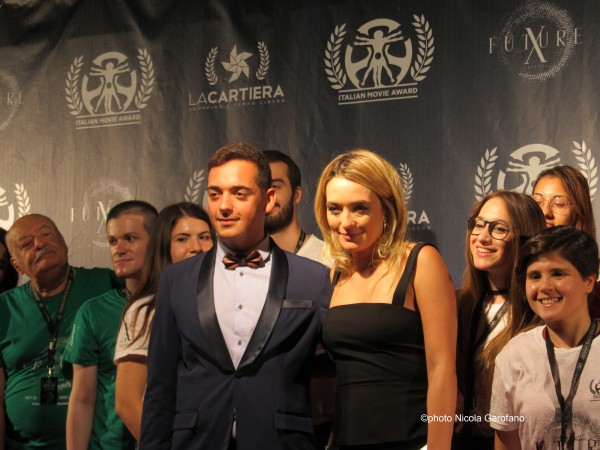 Carolina Crescentini  riceve a Pompei il Premio Italian Movie Award - Intervista