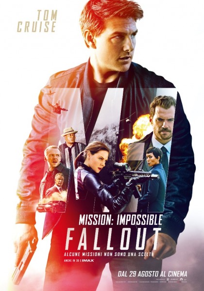 Tom Cruise in Mission Impossible: Fallout dal  29 agosto al cinema