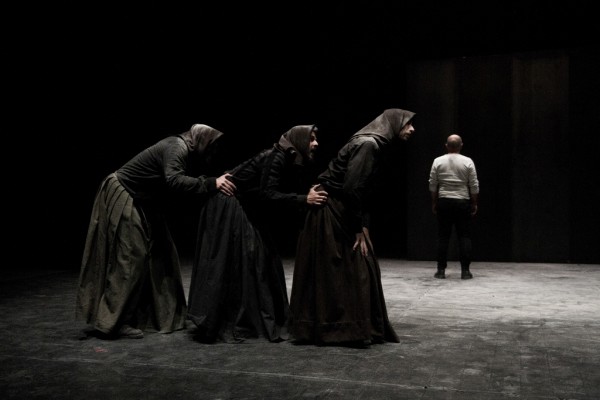 Macbettu  di Alessandro Serra al Teatro Bellini di Napoli fino al 17 febbraio 2019.