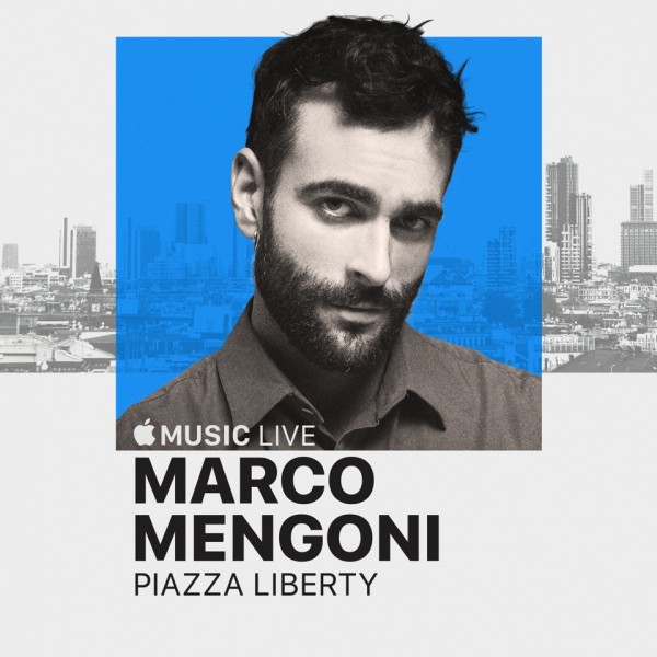 Marco Mengoni primo live all’Apple Music Live di Milano. Come accreditarsi 