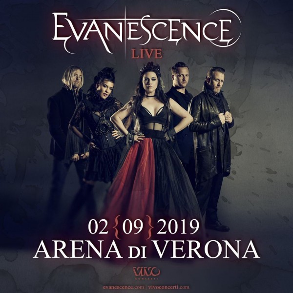 Tornano in Italia con una speciale data evento gli Evanescence.