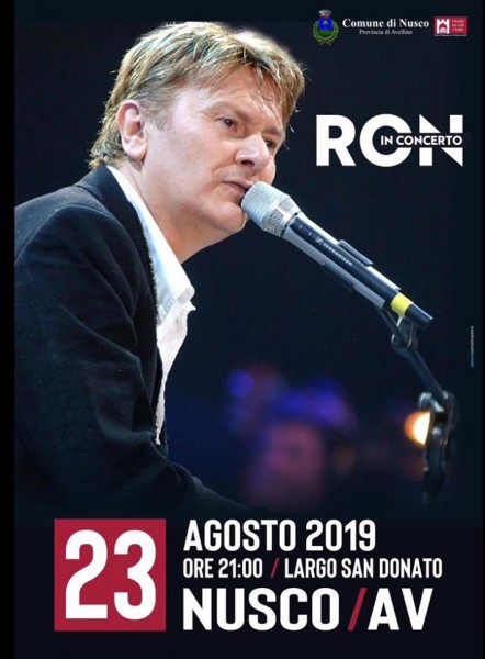 “Lucio!! Il Tour” Ron in concerto a Nusco