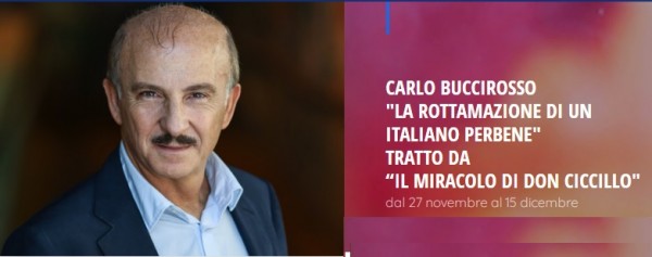 “La rottamazione di un italiano per bene"  al teatro Diana di Napoli  un sorprendente Carlo Buccirosso