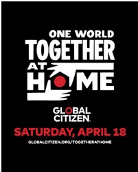 One World: Together At Home sui canali di ViacomCbs il live aid realizzato con Lady Gaga