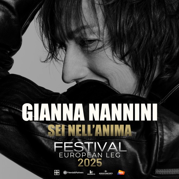 Gianna Nannini: annunciato il Sei nell'Anima - Festival European Leg 2025