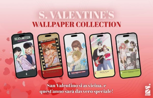 Star Comics celebra San Valentino con uscite esclusive e la S. Valentine’s Wallpaper Collection