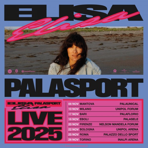 Elisa conquista il sold out a San Siro e annuncia il tour nei palasport