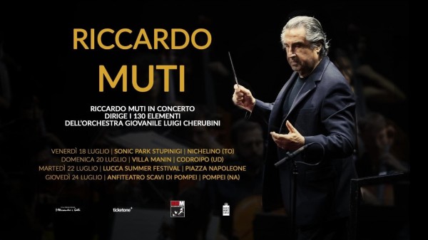 Da Stupinigi a Pompei: il tour di Riccardo Muti che celebra la musica immortale