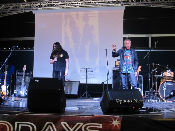 Nevruz e Marco Cecioni de "Il Balletto di Bronzo" al DiscoDays Napoli