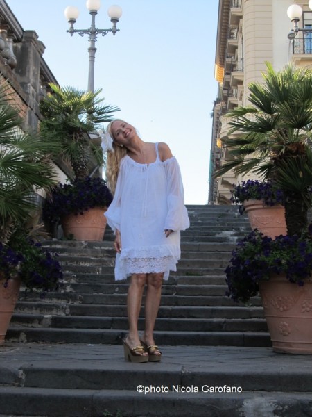 Grecia Colmenares al Borgo Marinari (Napoli)